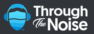 through the noise podcast logo