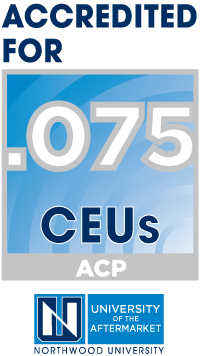 Image showing 0.075 CEUs from University of the Aftermarket