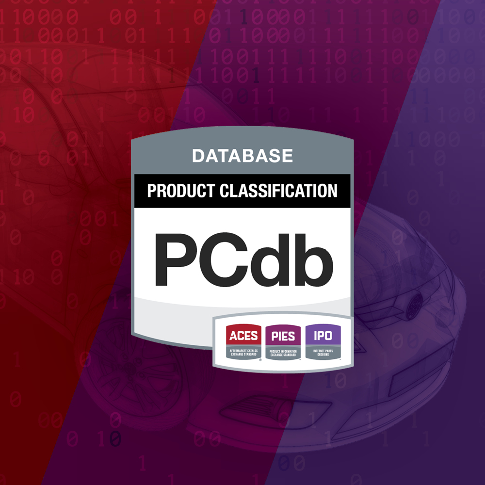 Product Classification database (PCdb) Auto Care